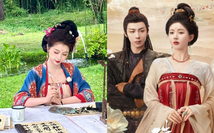 Netizen đặt Ngu Thư Hân và Triệu Lộ Tư lên bàn cân so sánh khi cả hai đụng độ tạo hình thời Đường. 