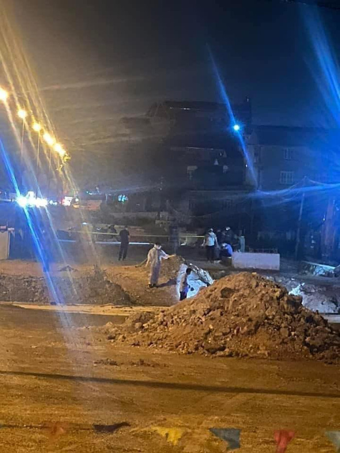 Khu vực phát hiện bộ hài cốt