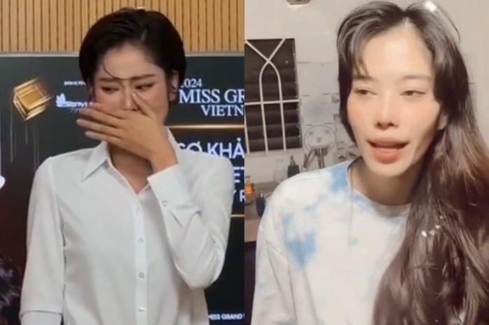 Lệ Nam không khỏi xúc động khi nhớ đến Nam Em ở Miss Grand Vietnam 2024. 