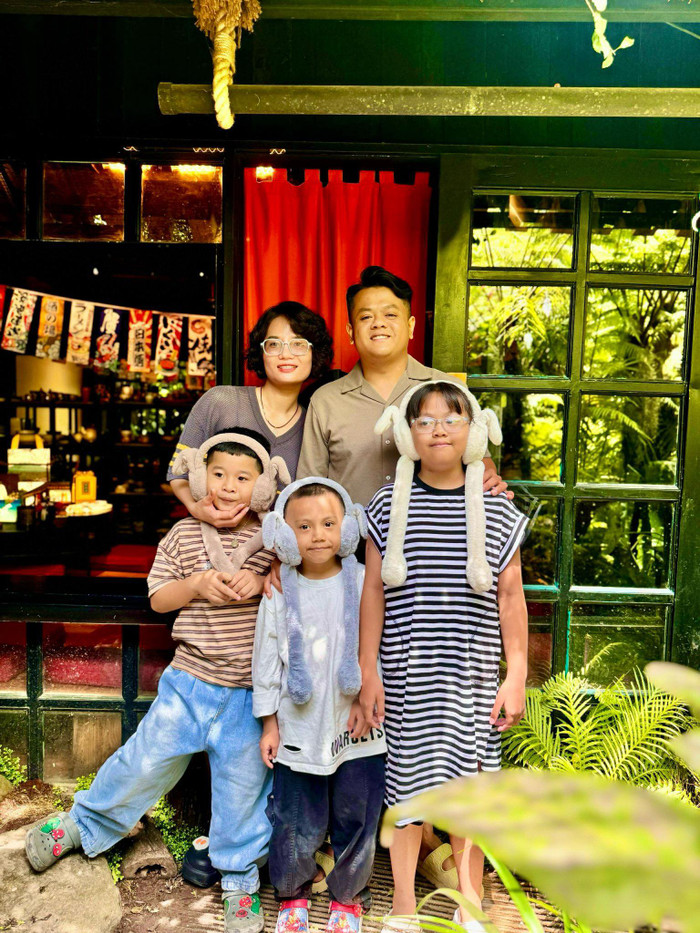 Gia đình nhỏ của anh Thôi