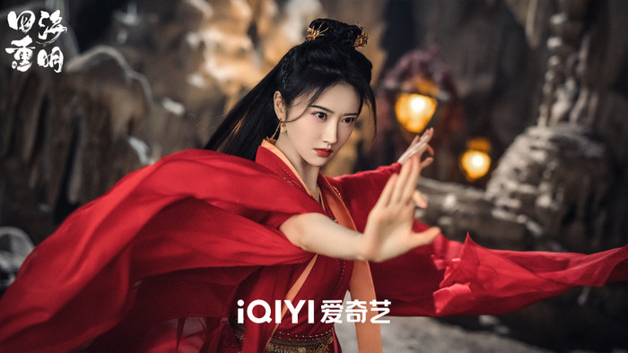 Cảnh Điềm gánh còng lưng phim mới và cả Trương Lăng Hách Ảnh 4