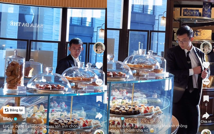 Midu khéo khoe được ông xã hết mực yêu thương, cưng chiều. Ảnh: Chụp màn hình