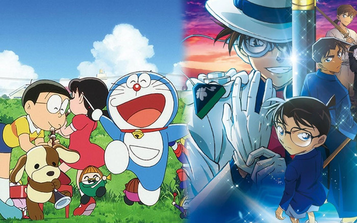 Conan Movie 27: Ngôi Sao 5 Cánh 1 Triệu Đô có thể chiếm ngôi vương phòng vé Việt của Doraemon không? Ảnh 2