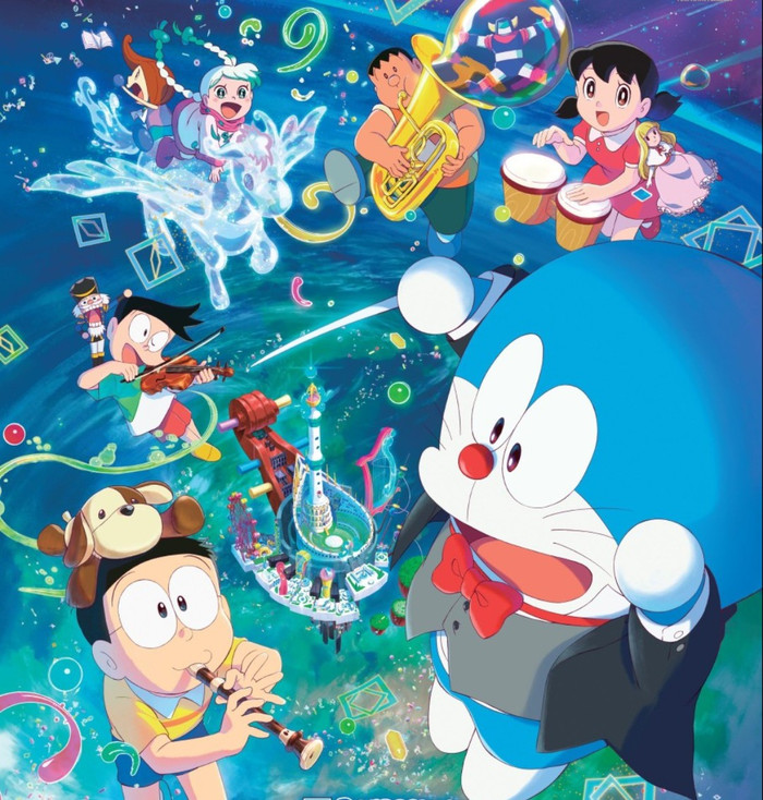 Conan Movie 27: Ngôi Sao 5 Cánh 1 Triệu Đô và Doraemon: Nobita Và bản Giao Hưởng Địa Cầu tranh ngôi vương phòng vé tại Việt Nam