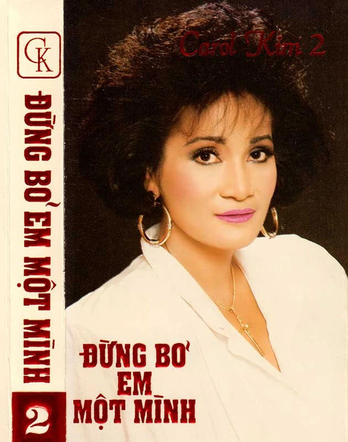 Carol Kim thời trẻ. 