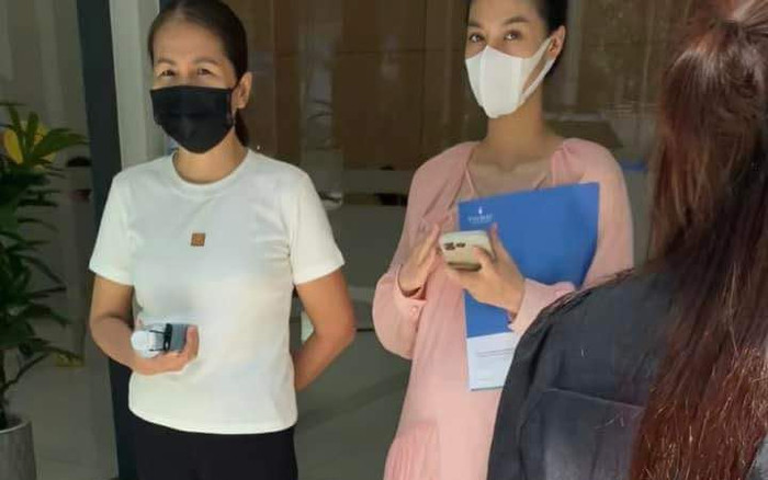 Nàng Hậu Vbiz bất ngờ lộ ảnh đang đi khám thai, vòng hai to vượt mặt Ảnh 2