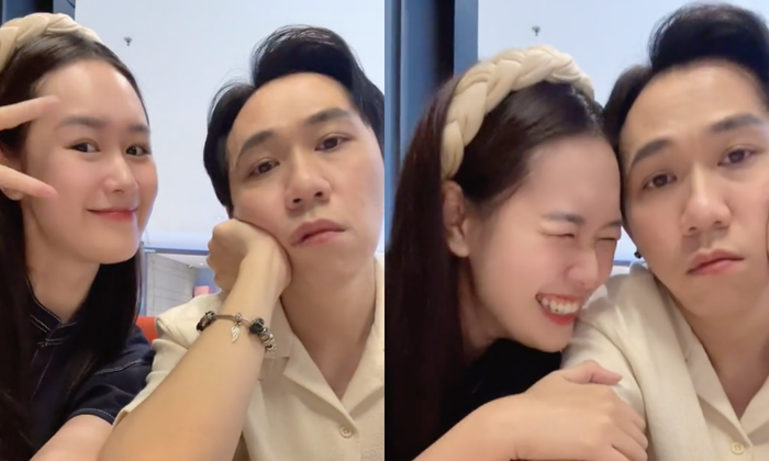 Quỳnh Anh đưa ra lời giải thích về biểu cảm khó chịu của Anh Đức.