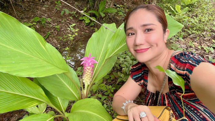 Những tấm hình của Cát Tường đều nhận về lượt tương tác nồng nhiệt từ phía khán giả. Ảnh: FBNV