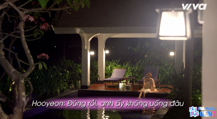 Yuna Vũ uống rượu một mình sau buổi hẹn hò đầy thất vọng Mạnh Kiên. 