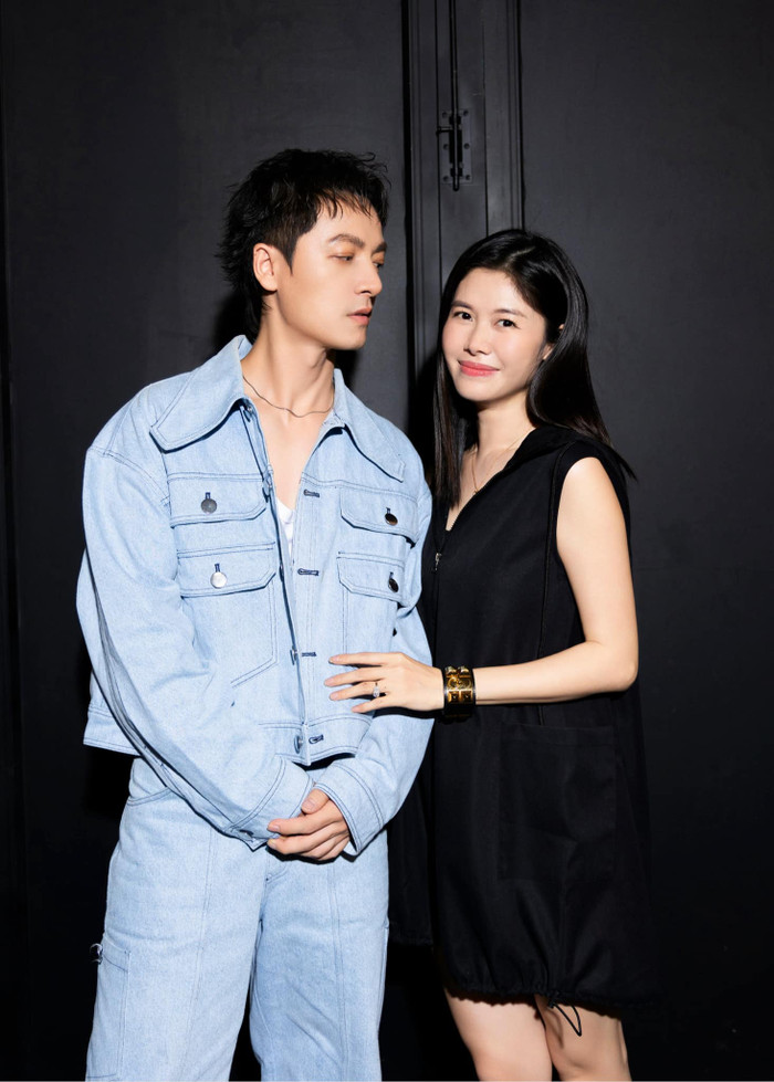 Thuỷ Anh được chồng hết mực cưng chiều, yêu thương. 