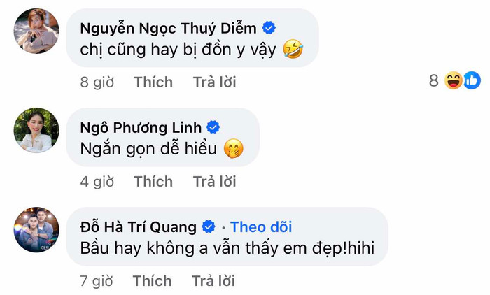 Diễn viên Thuý Diễm bày tỏ sự đồng cảm với Băng Di. 