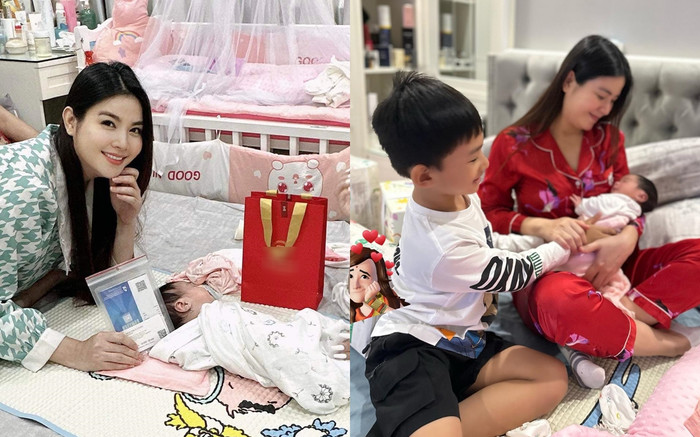 Con gái của Kha Ly tiếp tục nhận được 1 tài sản đắt giá trước ngày đầy tháng Ảnh 2