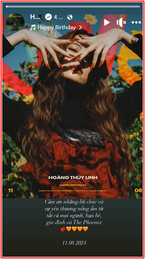 Hoàng Thùy Linh có chia sẻ trong ngày quan trọng sau hơn nửa năm 'sống ẩn' Ảnh 1