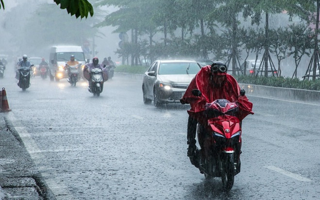 Miền Bắc mưa lớn kéo dài nhiều ngày tới Ảnh 2