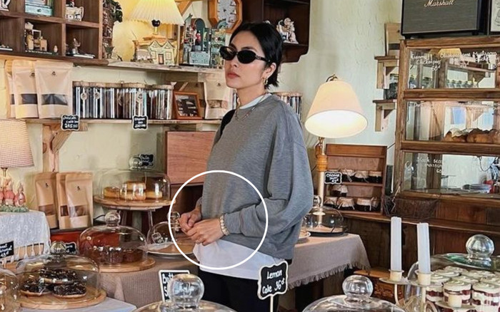 Tăng Thanh Hà lại bị đồn bầu bí vì một chi tiết quen thuộc? Ảnh 2