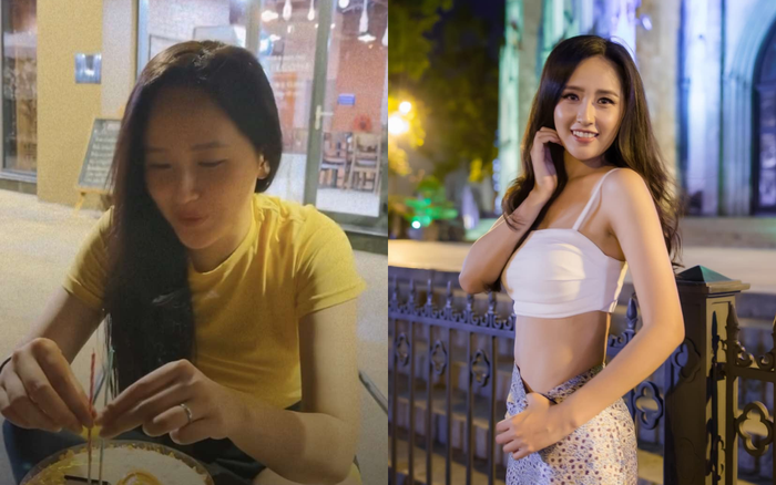 Mai Phương Thuý ăn vận giản dị, nhưng vẫn không quên đeo nhẫn. Ảnh: FBNV