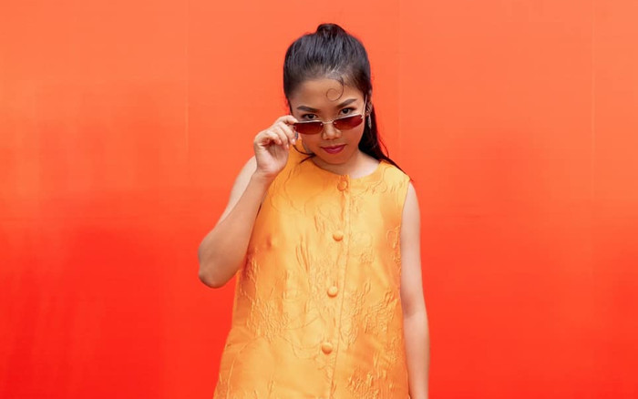 Huỳnh Như làm 'dậy sóng' khi diện váy xinh đẹp ở show thời trang Ảnh 2