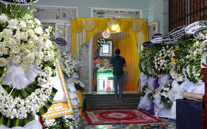 Tang lễ đẫm nước mắt vụ 2 mẹ con tử vong sau tai nạn giao thông ở Bình Dương Ảnh 2