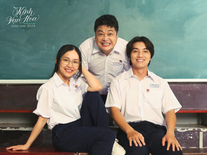 Diễn viên Anh Đào, Vũ Long, Ngọc Trai (từ trái sang) tái hợp sau 20 năm.