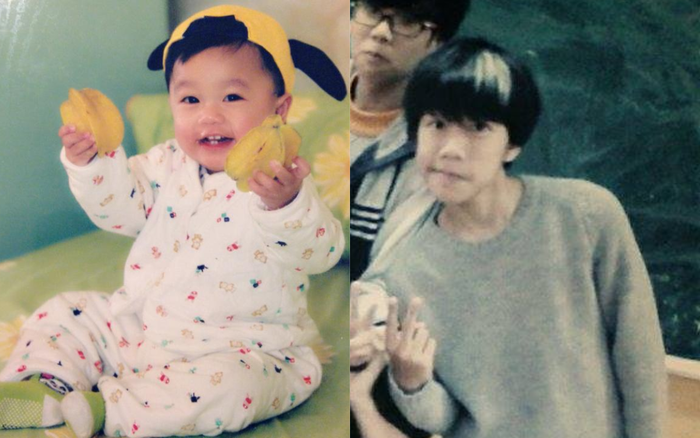 Con trai nghệ sĩ Vân Dung toả ra nguồn năng lượng tích cực ngay từ bé. Ảnh: FBNV