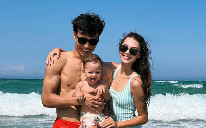 Thủ môn Bùi Tiến Dũng gây ấn tượng với khoảnh khắc dạy con Ảnh 2