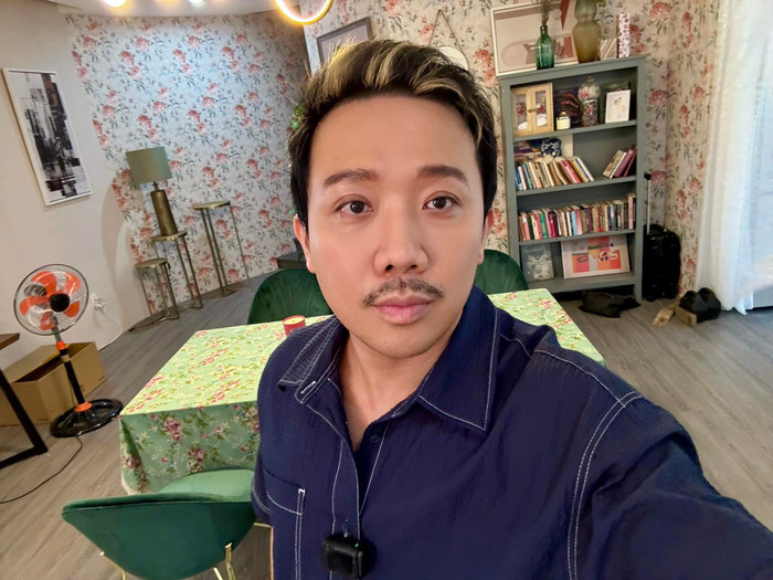 Trấn Thành gầy đi trông thấy. Ảnh: FBNV