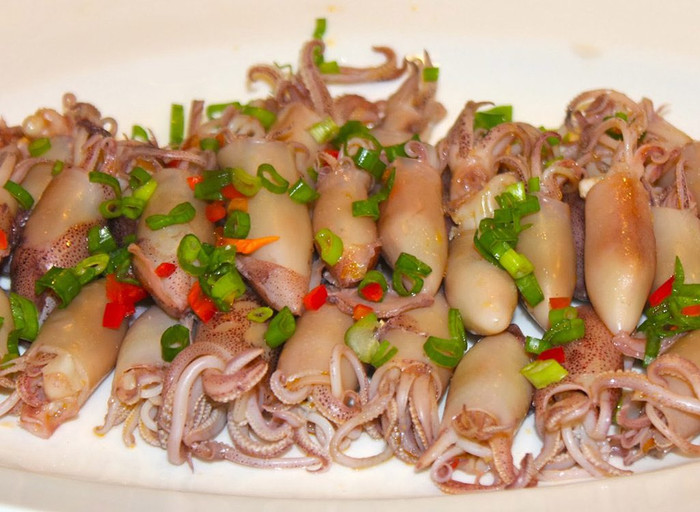 Mực sim có thể chế biến thành nhiều món ngon