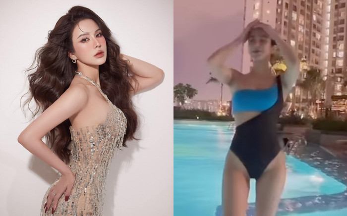 Diệp Lâm Anh diện đồ tắm một mảnh, khoe body như 'gái 18' sau 2 năm ly hôn Ảnh 2