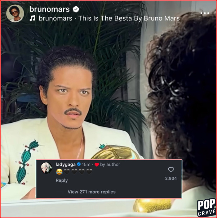 Lady Gaga 'bắt tay' cùng Bruno Mars, tên bài hát đã được hé lộ? Ảnh 2