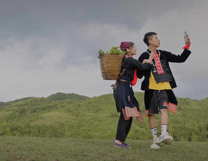 Đoạn clip của con trai NS Vân Dung 'gây bão' Ảnh 1