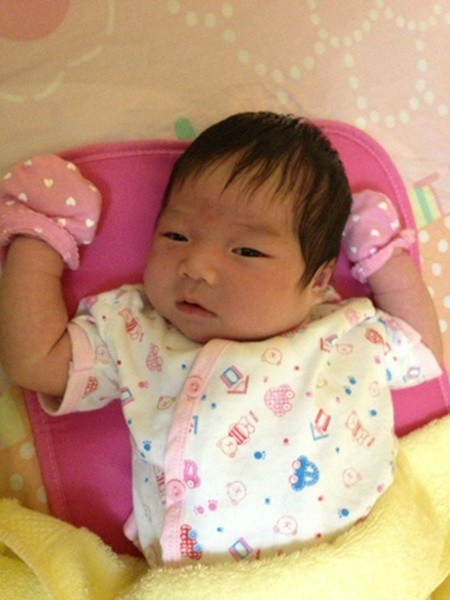 Diện mạo xinh xắn, đáng yêu của con gái Lương Bích Hữu.