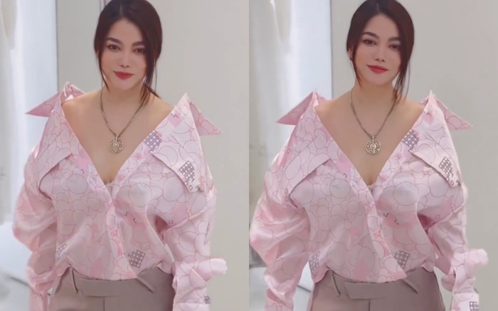 Trương Ngọc Ánh khoe đôi gò bồng đảo lấp ló ở tuổi 47 Ảnh 2