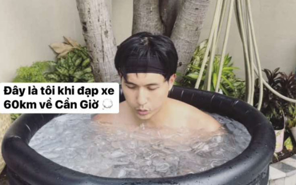 Tình trẻ của Lệ Quyên làm một việc sau khi đạp xe ra tận Cần Giờ Ảnh 2