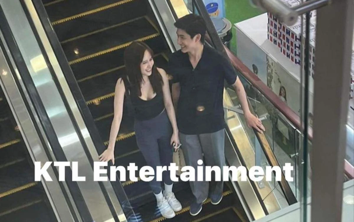 Tháng 5 năm nay, Matthis về Việt Nam. Ngay sau đó anh chàng được bắt gặp đang hẹn hò riêng tư với Thiều Bảo Trâm ở trung tâm thương mại. Ảnh: KTL Entertainment