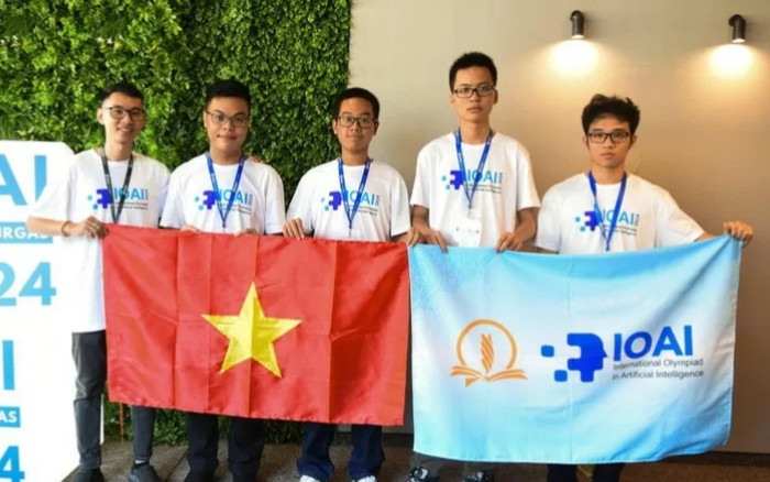 Học sinh Việt Nam giành huy chương tại kỳ thi Olympic Trí tuệ nhân tạo quốc tế Ảnh 2