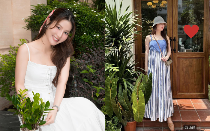 Diễm My diện trang phục giấu dáng, bị nghi mang thai con đầu lòng.