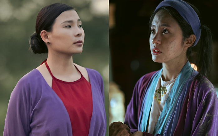 Rima Thanh Vy (phải) vào vai con gái Thúy Diễm.