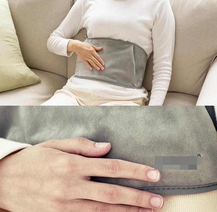 Đai chườm nóng điện. Ảnh minh họa