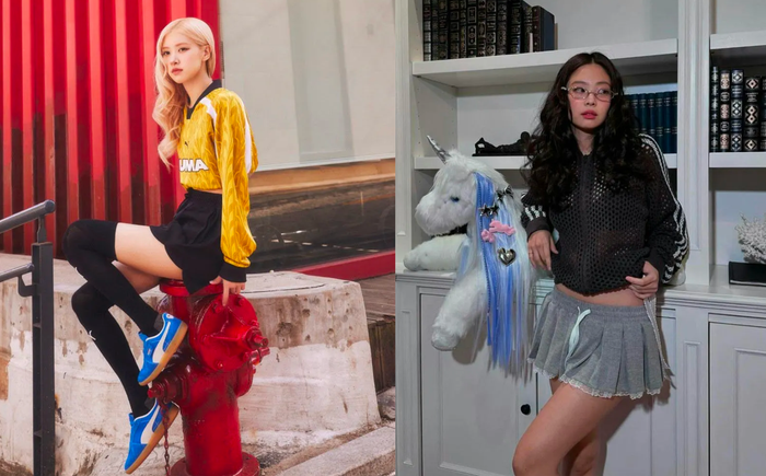 Rosé - Jennie (BLACKPINK) cũng bị 'đốn gục' với xu hướng Blokette.