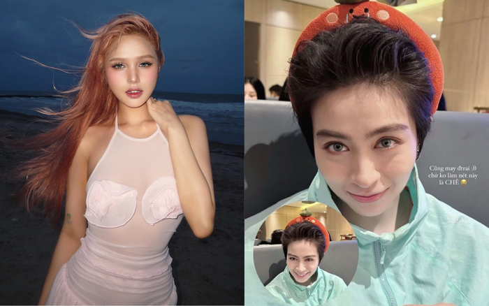Xoài Non thoải mái khoe Gil Lê ở trên tài khoản cá nhân. Ảnh: Sưu tầm