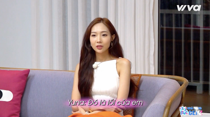 Yuna cảm thấy có lỗi vì bản thân đã lựa chọn sai đối tượng hẹn hò.&nbsp;