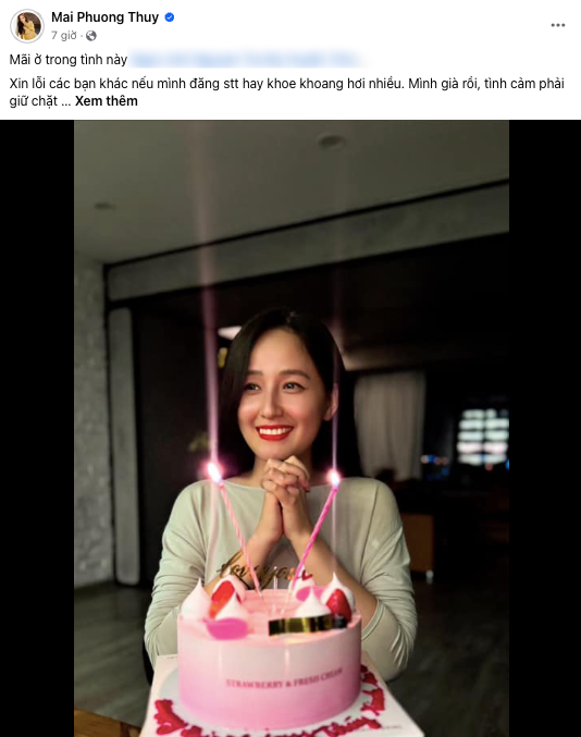 Hoa hậu Mai Phương Thuý đón sinh nhật muộn bên cạnh những người bạn thân thiết. 
