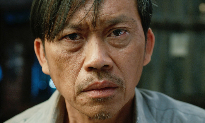 Tạo hình khắc khổ của Hoài Linh trong phim mới.