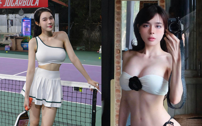 Vóc dáng đẹp như Hoa hậu của bạn gái Văn Thanh Ảnh 2