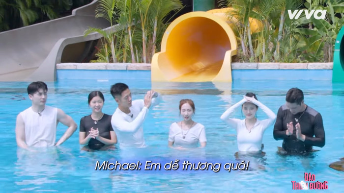 Michael Trương chủ động khen Rayeon trong tập 6 Đảo Thiên Đường