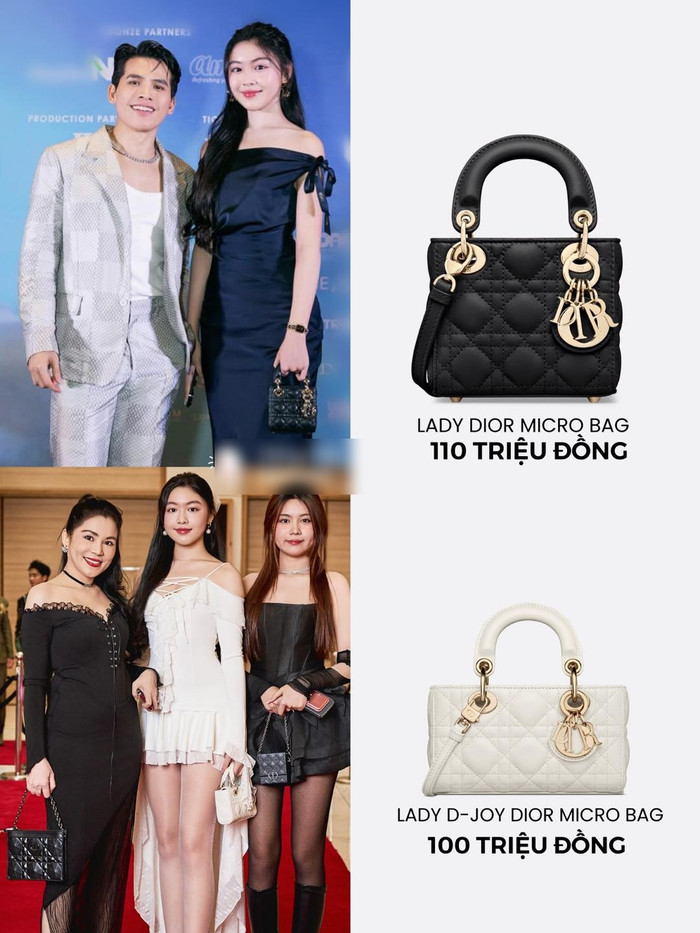 Con gái Quyền Linh sở hữu tủ đồ hiệu chả kém cạnh mỹ nhân Vbiz nào. 