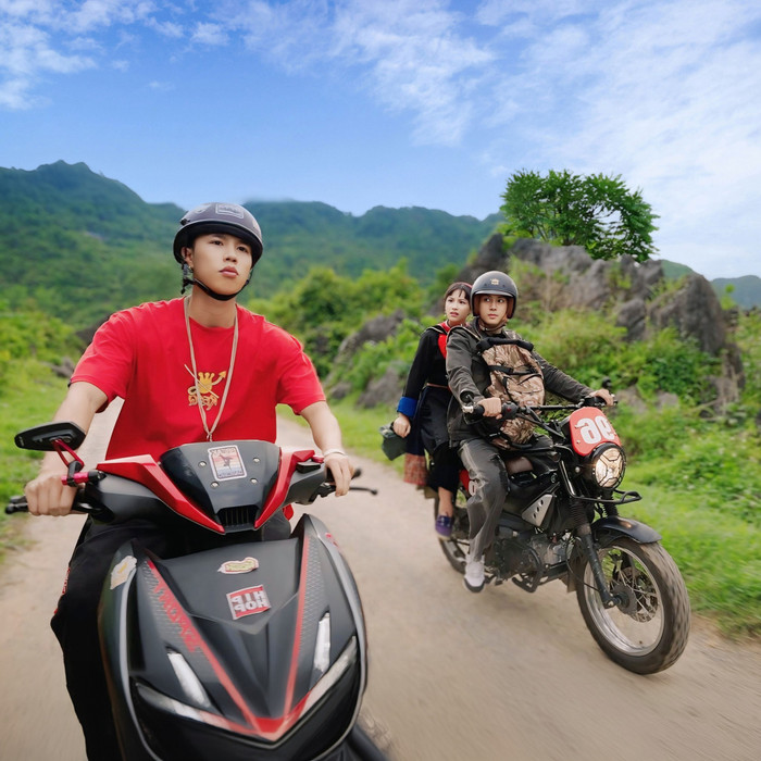 Một số hình ảnh đẹp của Long Vũ trong phim mới.