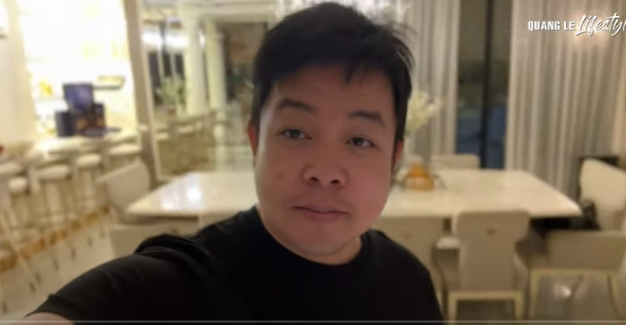 Quang Lê đăng tải video đến thăm dinh thự trăm tỷ của Lệ Quyên.