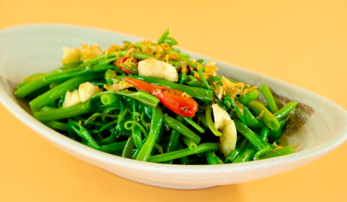 Rau muống là loại rau quen thuộc với người Việt Nam.