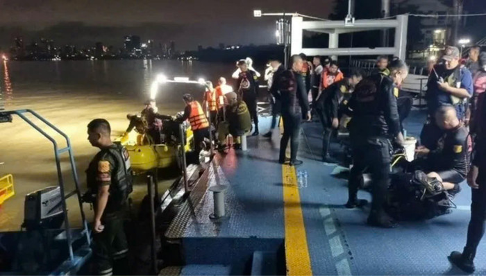 Hiện trường xảy ra tai nạn.